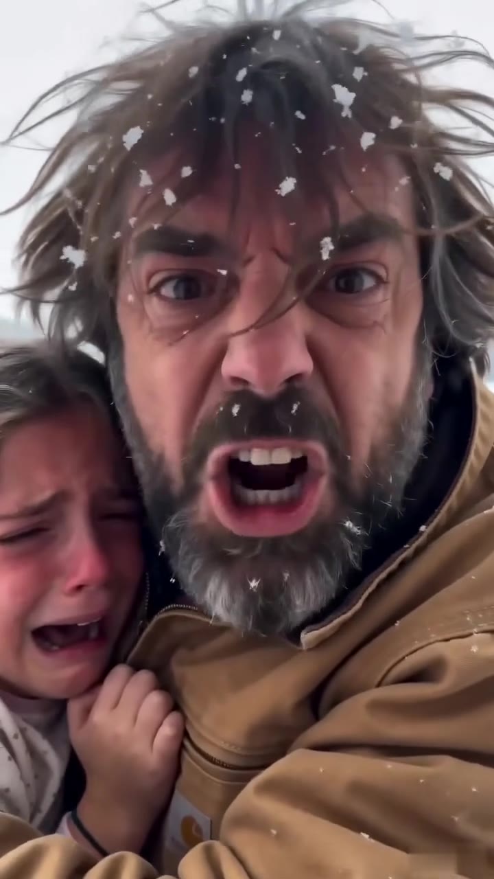 Encontré a mi hija congelándose en la nieve mientras mi esposa estaba con otro