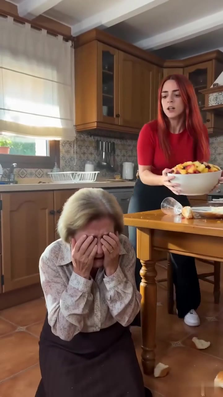 Mi esposa humilló a mi madre en la cocina sin saber el secreto que ocultábamos