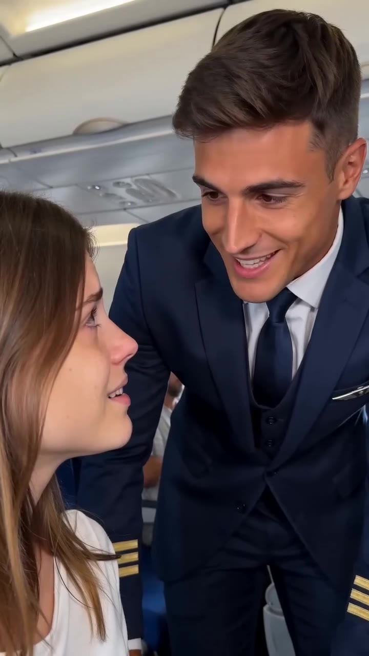 El extraño que calmó a mi bebé en el avión ocultaba un doloroso secreto