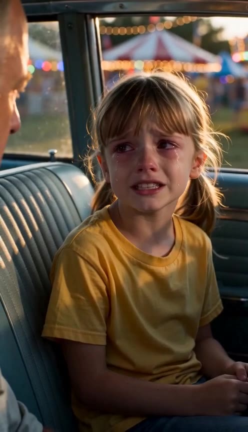 A Father Learns the Heartbreaking Reason His Crying Daughter Stole From a Carnival
