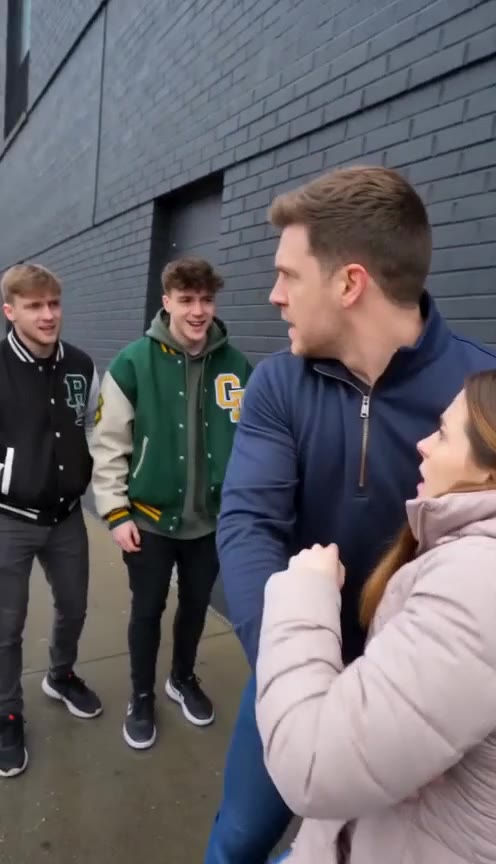 Her Fiancé Laughed When She Fell, But a Kind Stranger Taught Him a Lesson