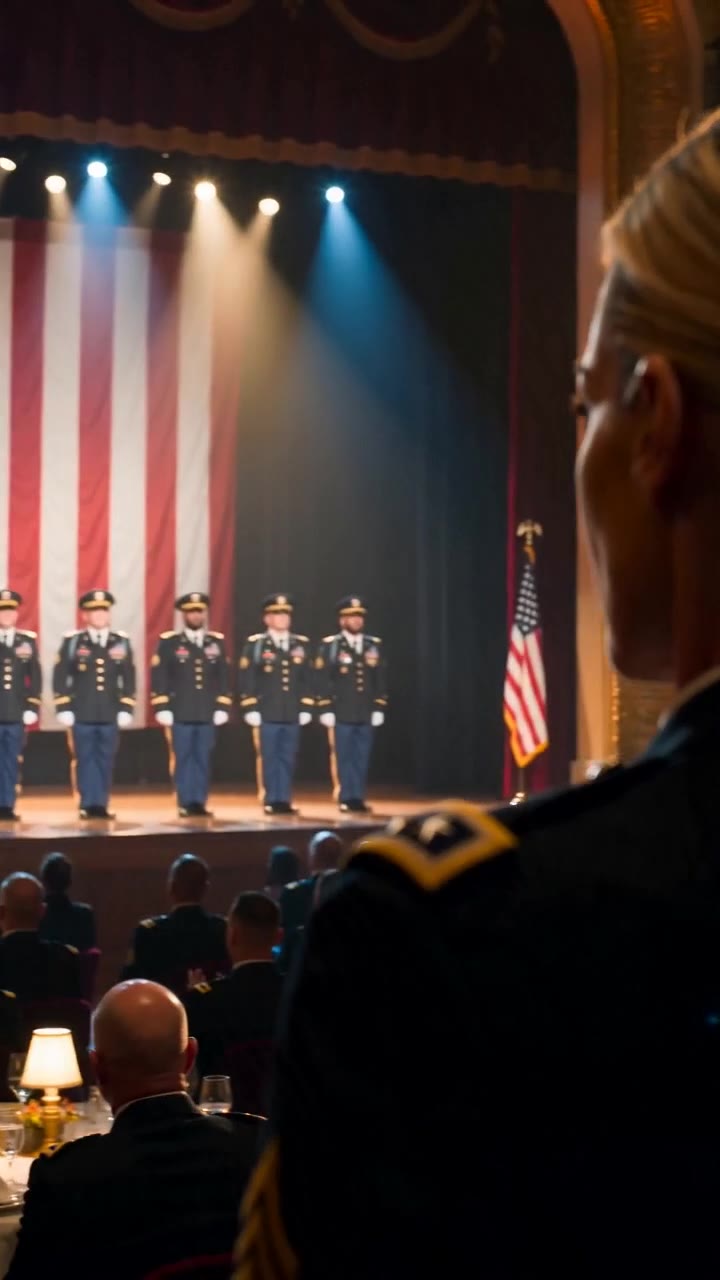 She Watched Her Fiancé Receive the Medal of Valor, Knowing His Dark Secret