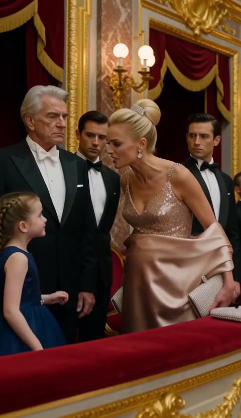 At the Gala, My Fiancée’s Fake Baby Bump Slid Down — Then My Granddaughter Whispered the Truth