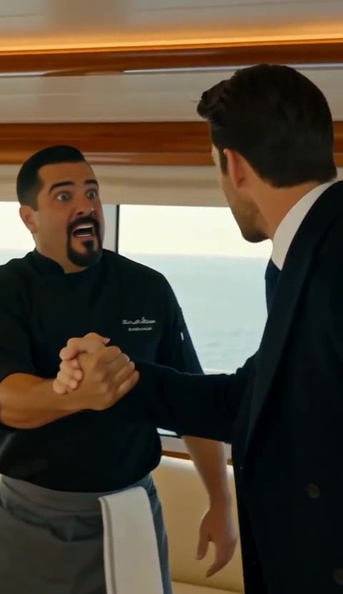 He Fired the Dishwasher for Spilling Soup—Then the Billionaire Son Walked In and Dropped to His Knees