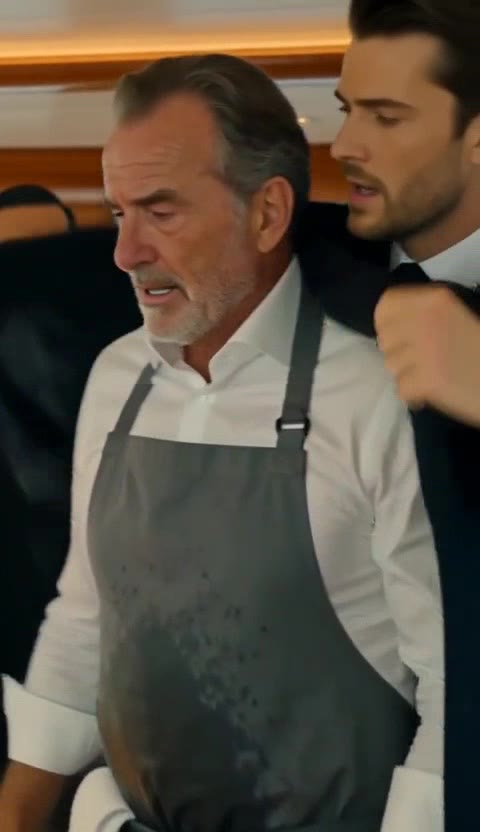 He Fired the Dishwasher for Spilling Soup—Then the Billionaire Son Walked In and Dropped to His Knees