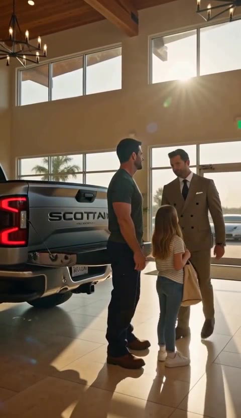 He Laughed at the Firefighter Dad in the Showroom—Then the Cash Hit the Counter