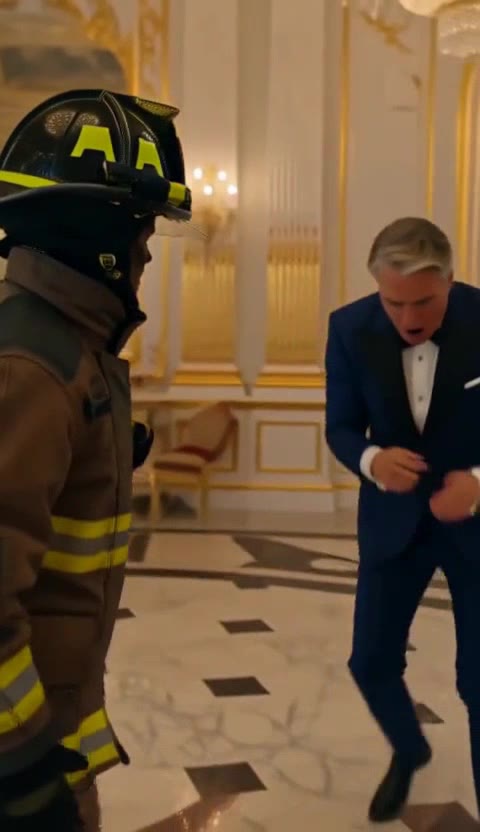 FIREfighter Rescues Ceo's Daughter From Mansion Fire; Confronts Him About His Neglect!