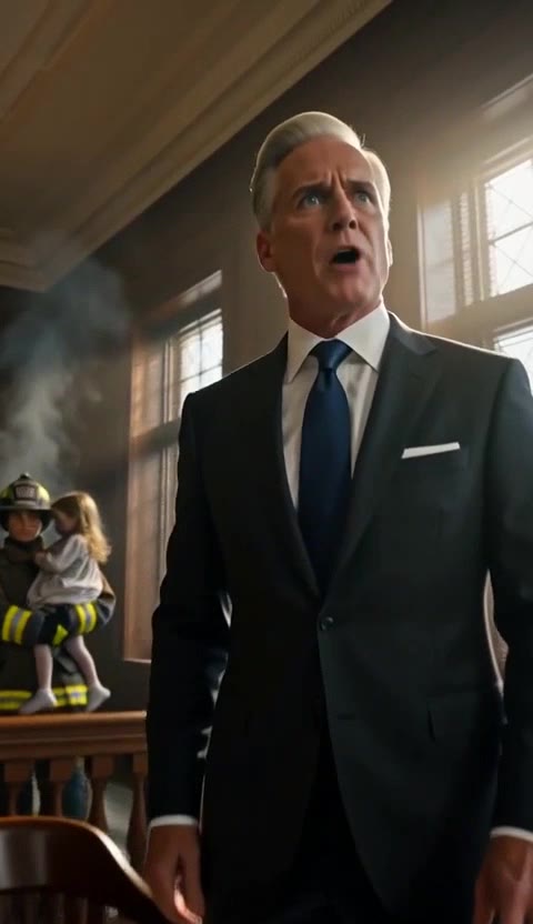 Firefighter Rescues Child From Mansion Fire, But The Father's Revenge Is Far Worse