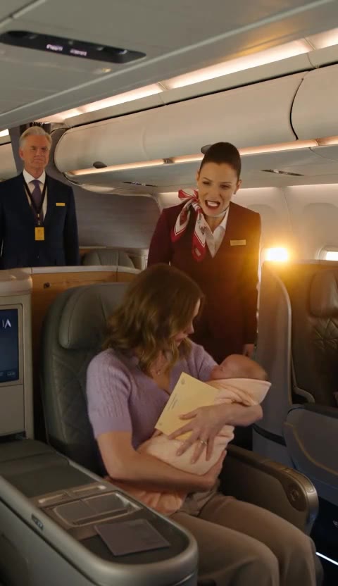 The Flight Attendant Humiliated a Mother With a Sick Baby — Until the Founder Stepped Forward