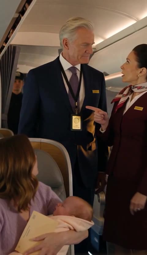 The Flight Attendant Humiliated a Mother With a Sick Baby — Until the Founder Stepped Forward