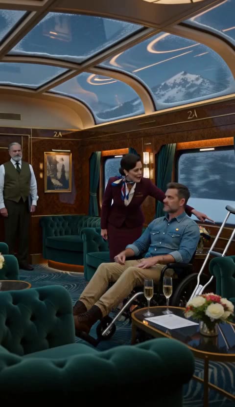 The Flight Attendant Mocked a Wounded Veteran — But Didn't Know the Chairman Was His Old Wingman