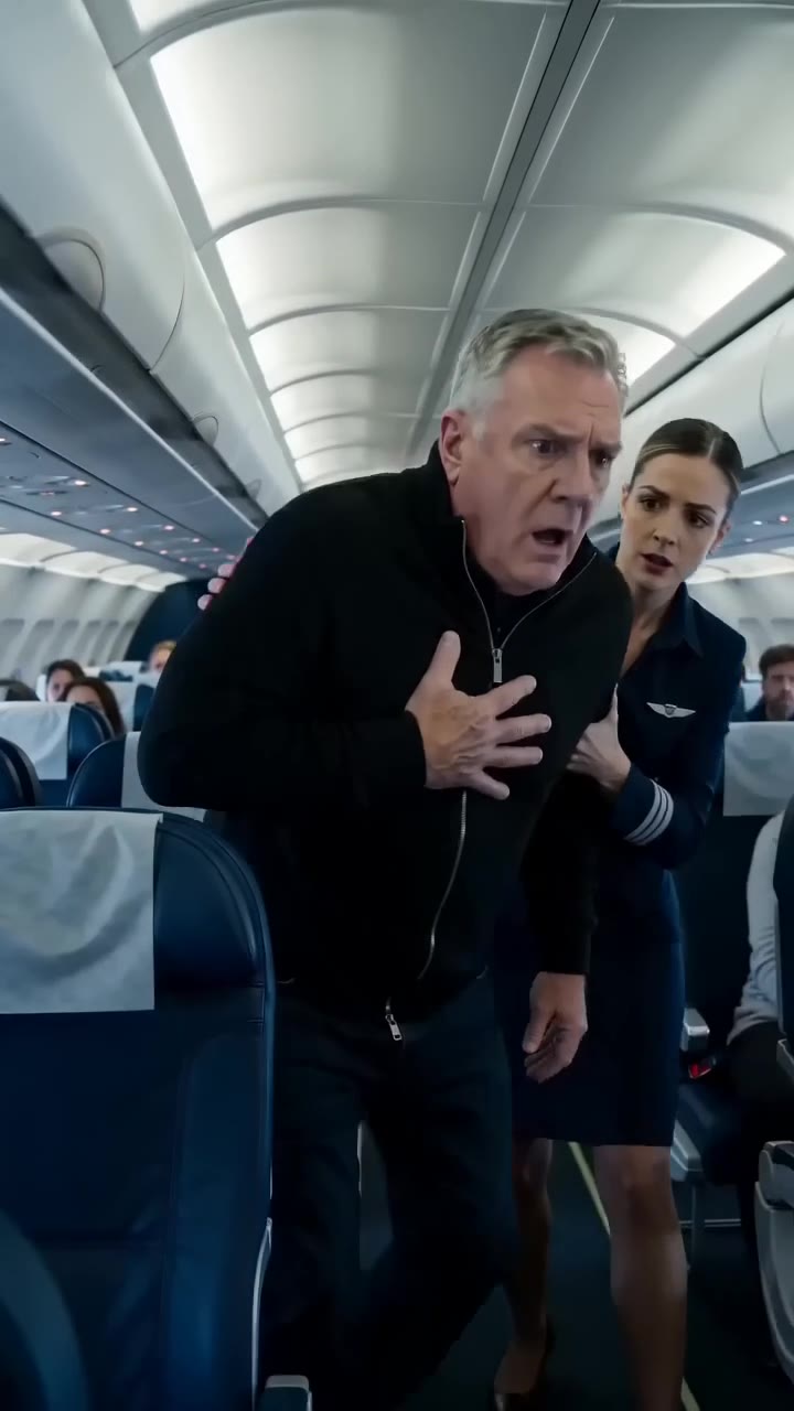 A Flight Attendant Whispered a Terrifying Warning that Saved a Father from His Own Son