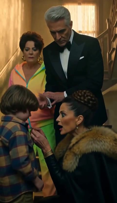 Foster Mom's Cruelty Shatters When Billionaire Sees Boy's Locket and Kneels