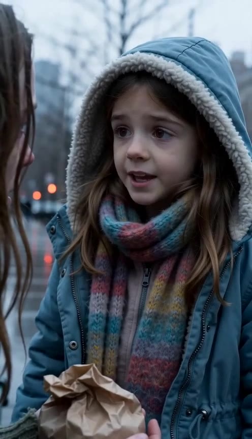 A Freezing Woman Is Approached By A Little Girl Who Utters Nine Shocking Words