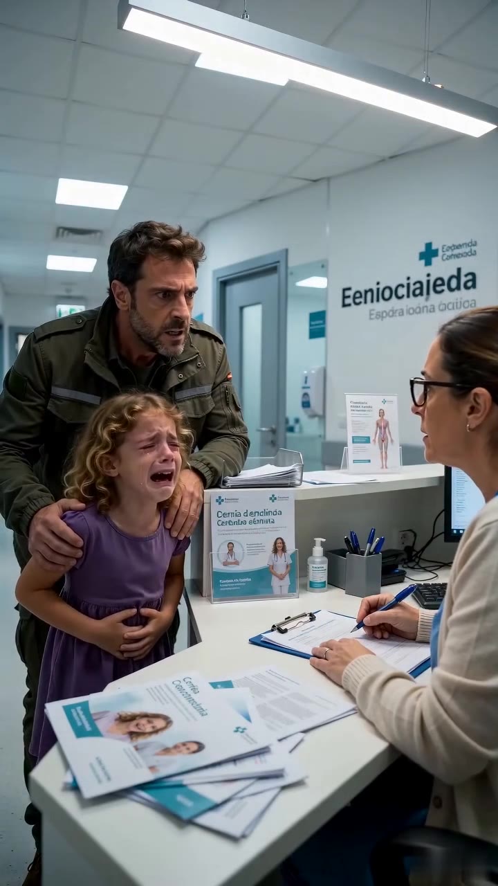 La fría recepcionista rechazó a mi hija enferma sin saber quién era yo en realidad