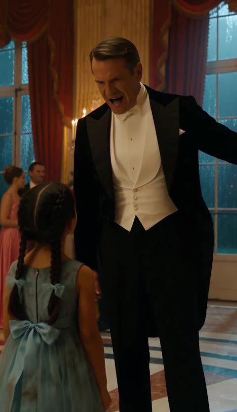 The Gala Security Guard Blocked the Orphan Girl — Until Her Twin's Bracelet Locked With His