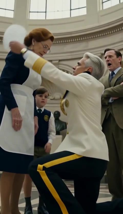 The Day a General Dressed in Full Uniform Came to His Mother's Defense