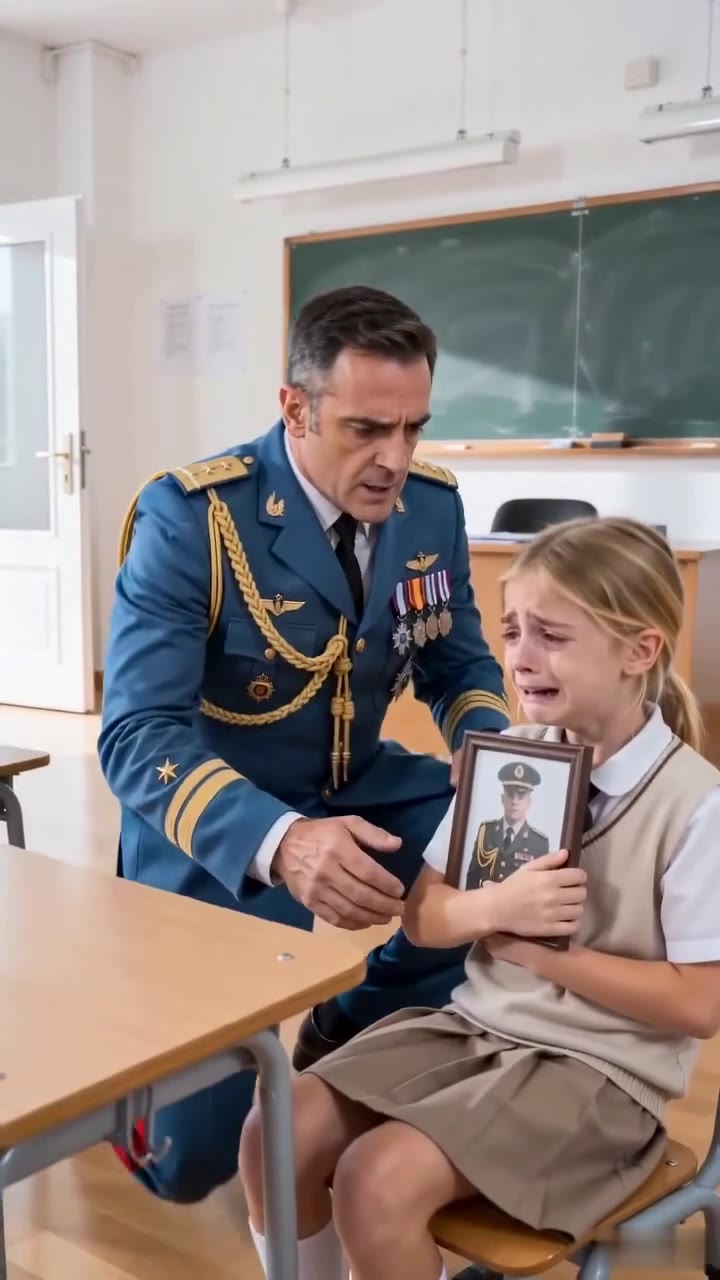 Un general salva a mi hija de su profesora y revela un impactante secreto