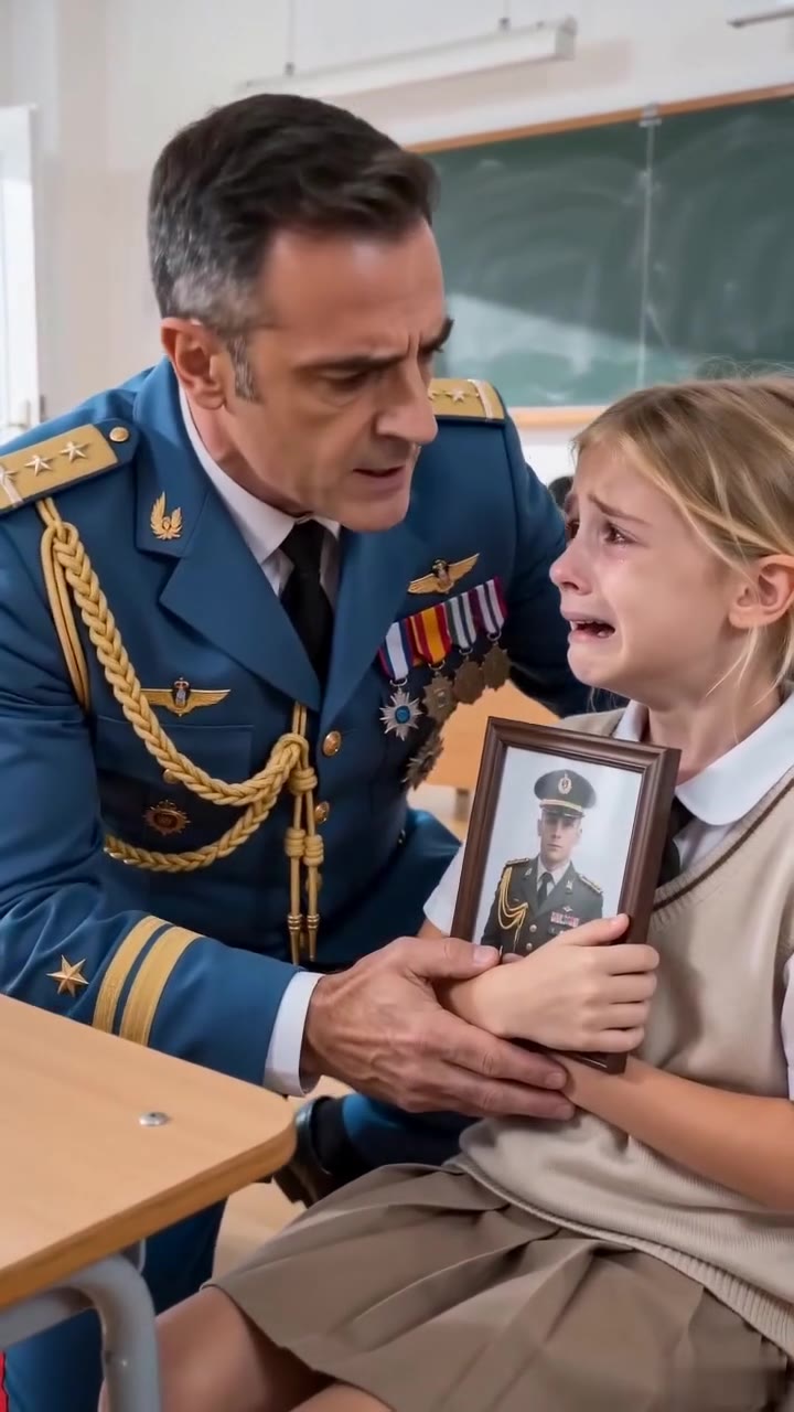 Un general salva a mi hija de su profesora y revela un impactante secreto