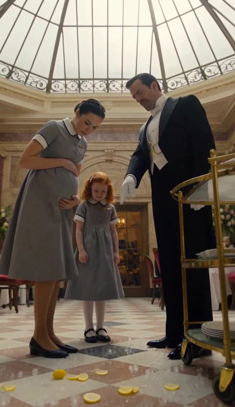 The General Saw the Manager Shove His Pregnant Daughter—Then the Hotel Owner's Tablet Revealed the Truth
