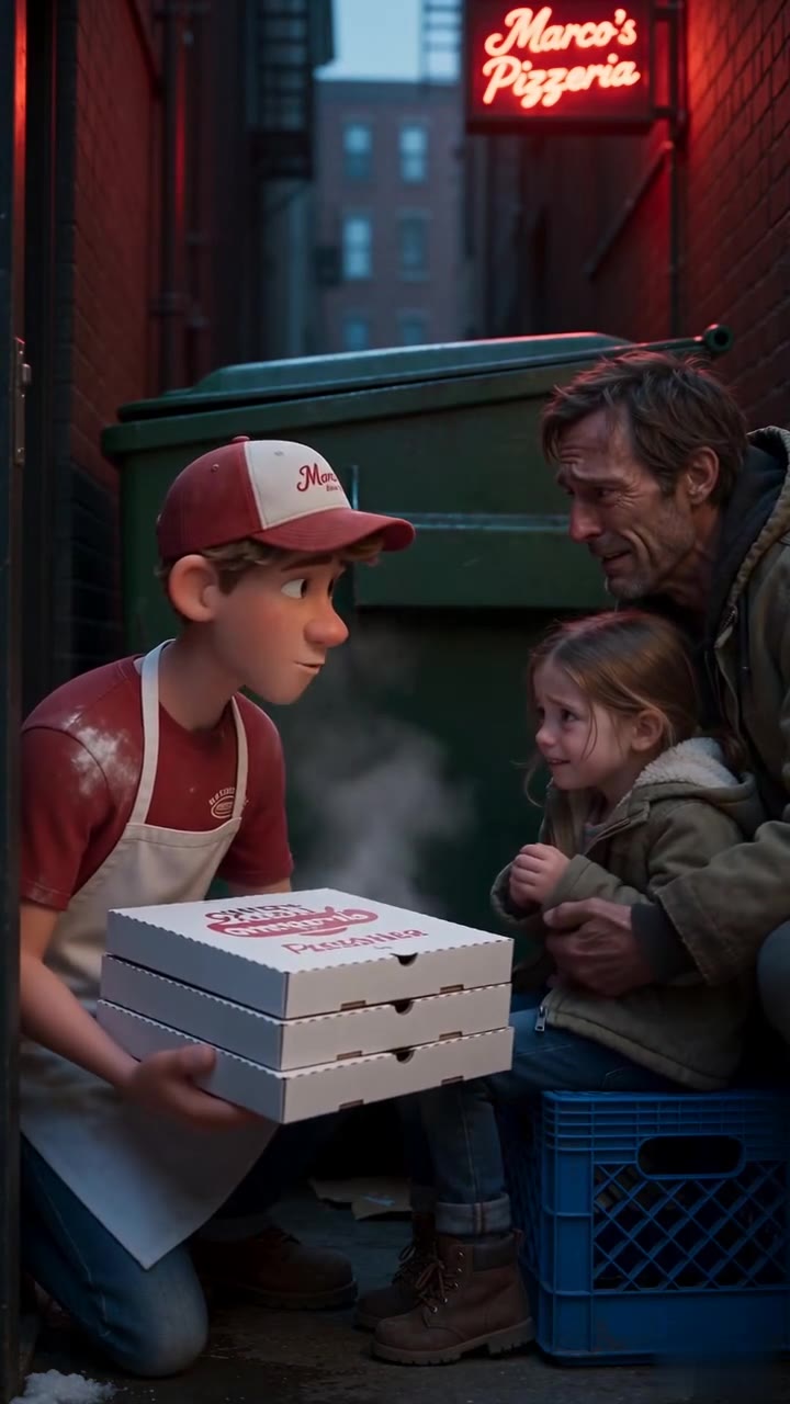Generous Pizza Guy Fired For Feeding Homeless Girl, But Owner’s Response Stunned Everyone!
