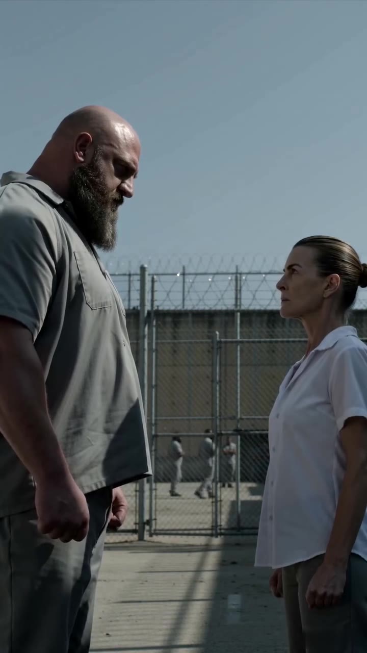 The Giant Inmate Tried to Break Me, But My Response Silenced the Yard