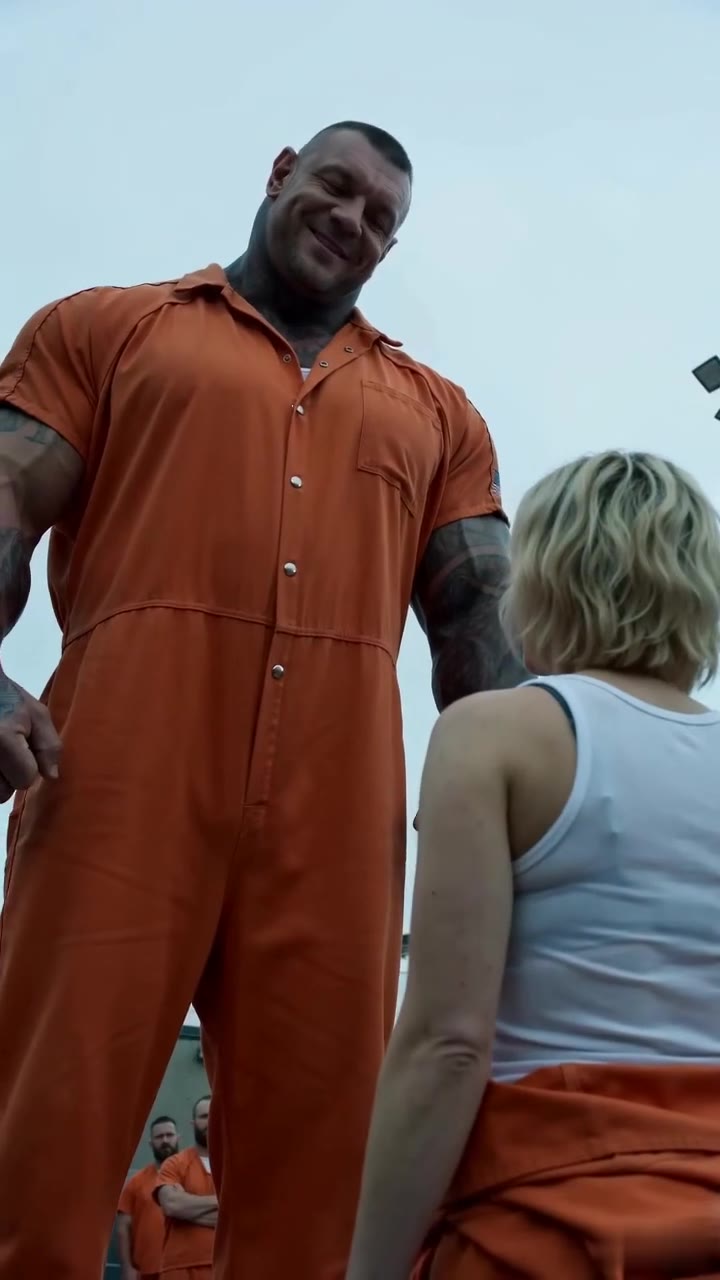 A Giant Inmate Tried to Break Me, Unaware of the Secret I Was Hiding