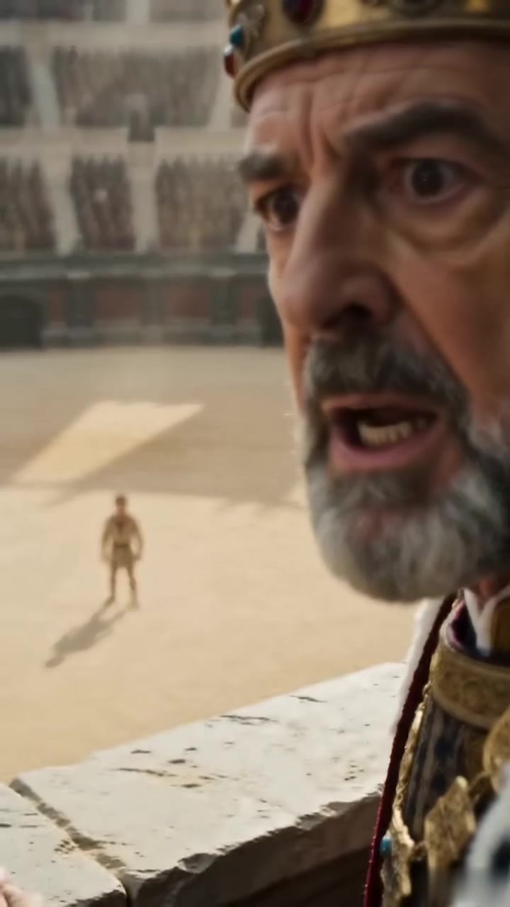 Jeté aux monstres de l'arène, ce jeune gladiateur portait la marque du prince disparu
