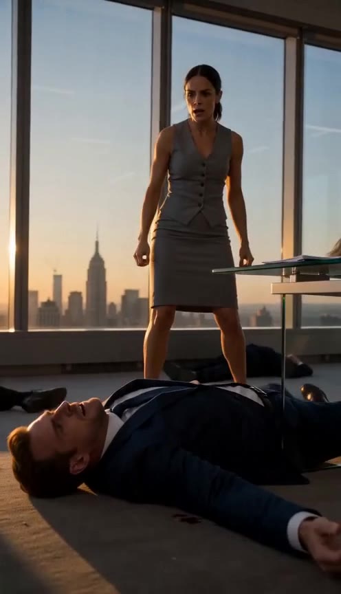The Glass Desk Shattered, but the Truth She Discovered Was Far Worse