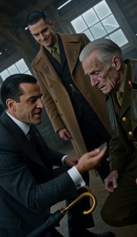 Grandfather Abandoned in Storm, Billionaire Arrives to Save Him From Ruthless Grandson