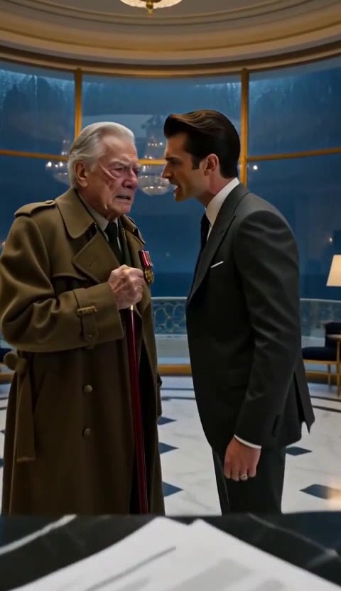 Grandson Tries To Commit Grandfather To Asylum, Billionaire Saves Him!