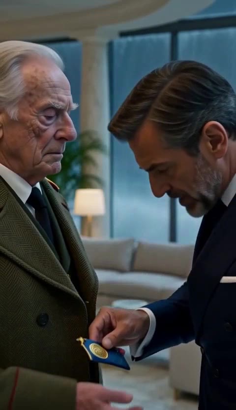 Grandson Tries To Steal Fortune, But Billionaire Recognizes Hero Grandfather!