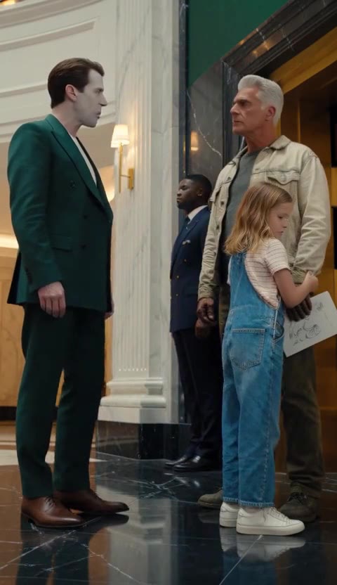 He Was Mocked for His Greasy Jacket, Until His Daughter Made Him Press His Palm on the Gold Vault Scanner