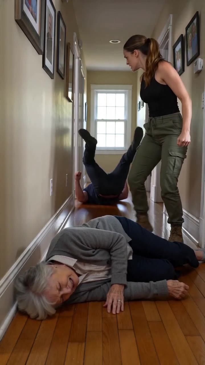 When a Greedy Son Attacked His Mother, Her Estranged Granddaughter Stepped In
