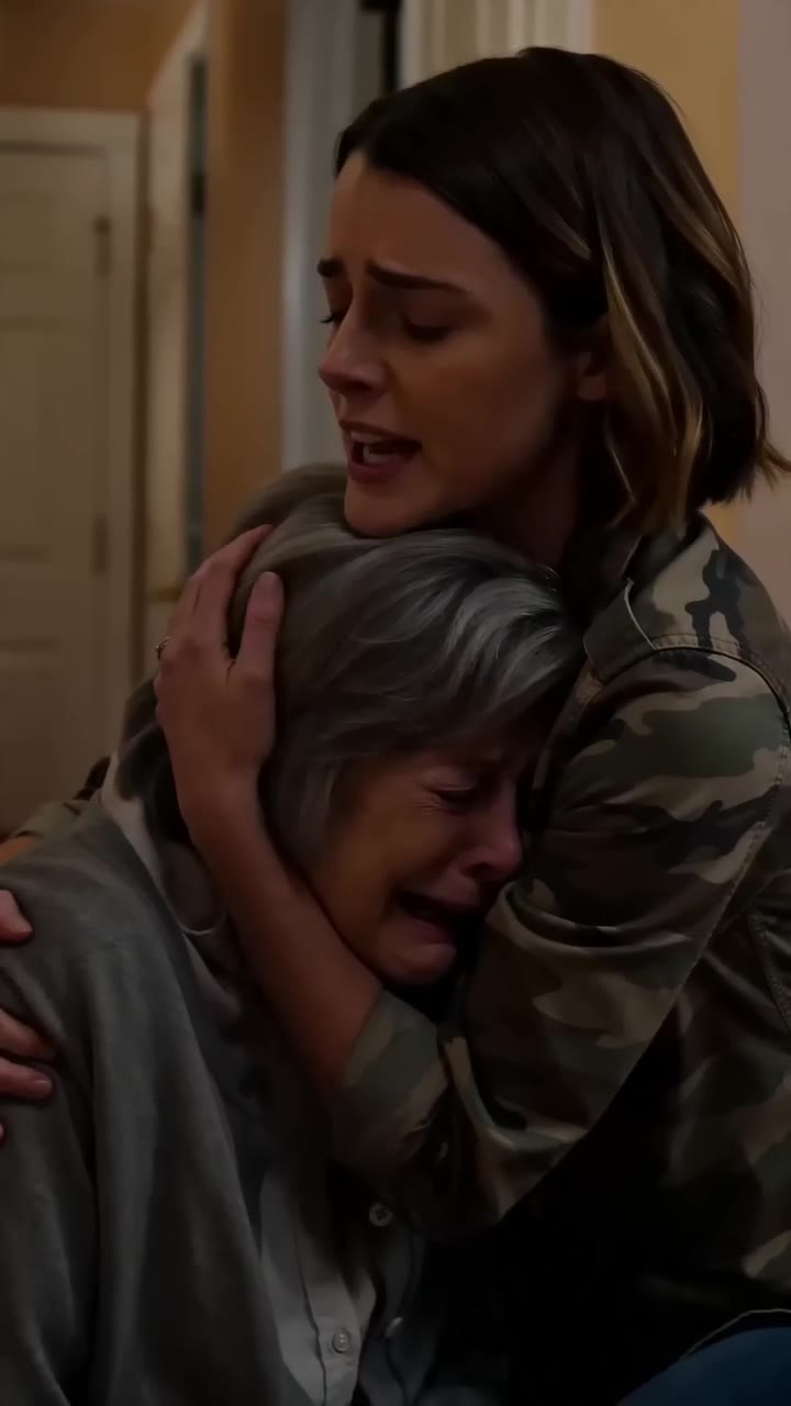 A Greedy Son Attacked His Crying Mother Until His Soldier Sister Stepped In
