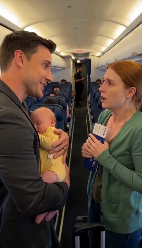A Grieving Father Calmed My Crying Baby on a Flight, Revealing His Tragic Secret