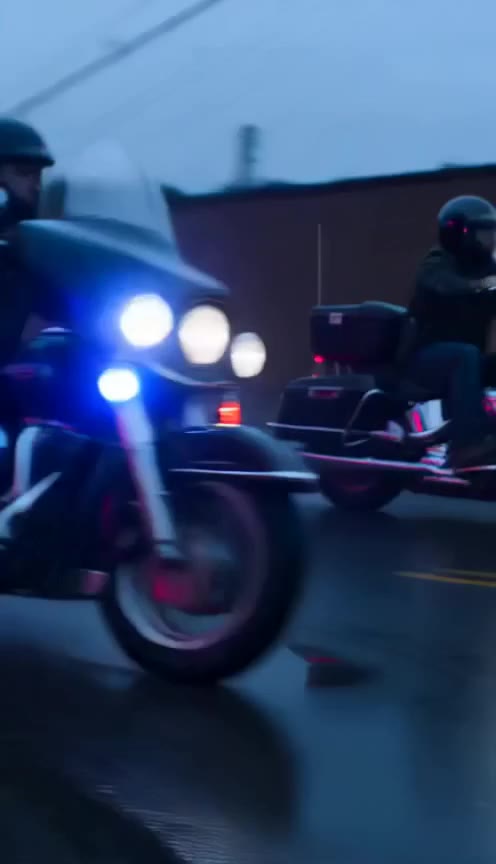 A Grizzled Biker Recognizes a Secret Wristband on a Runaway Teenager