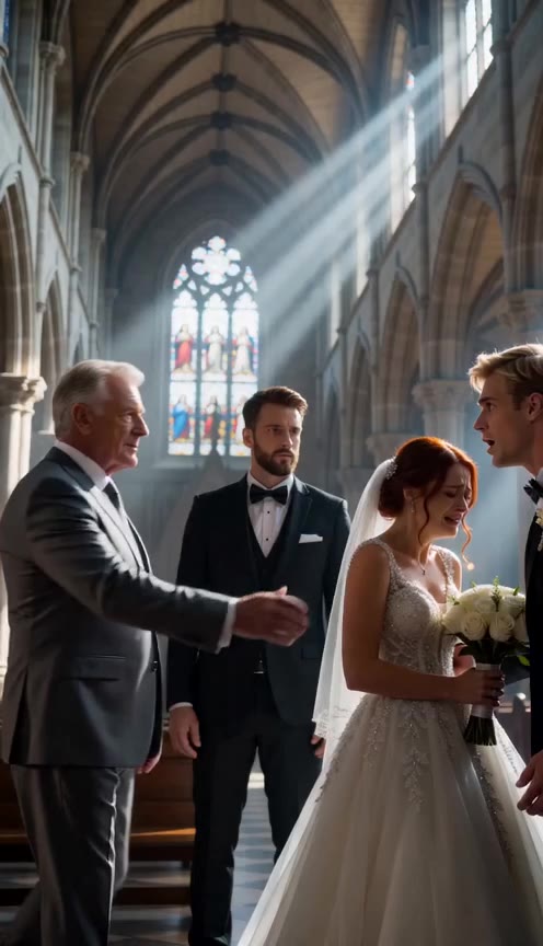 A Groom Humiliated His Poor Bride At The Altar, Then Her Father Walked In