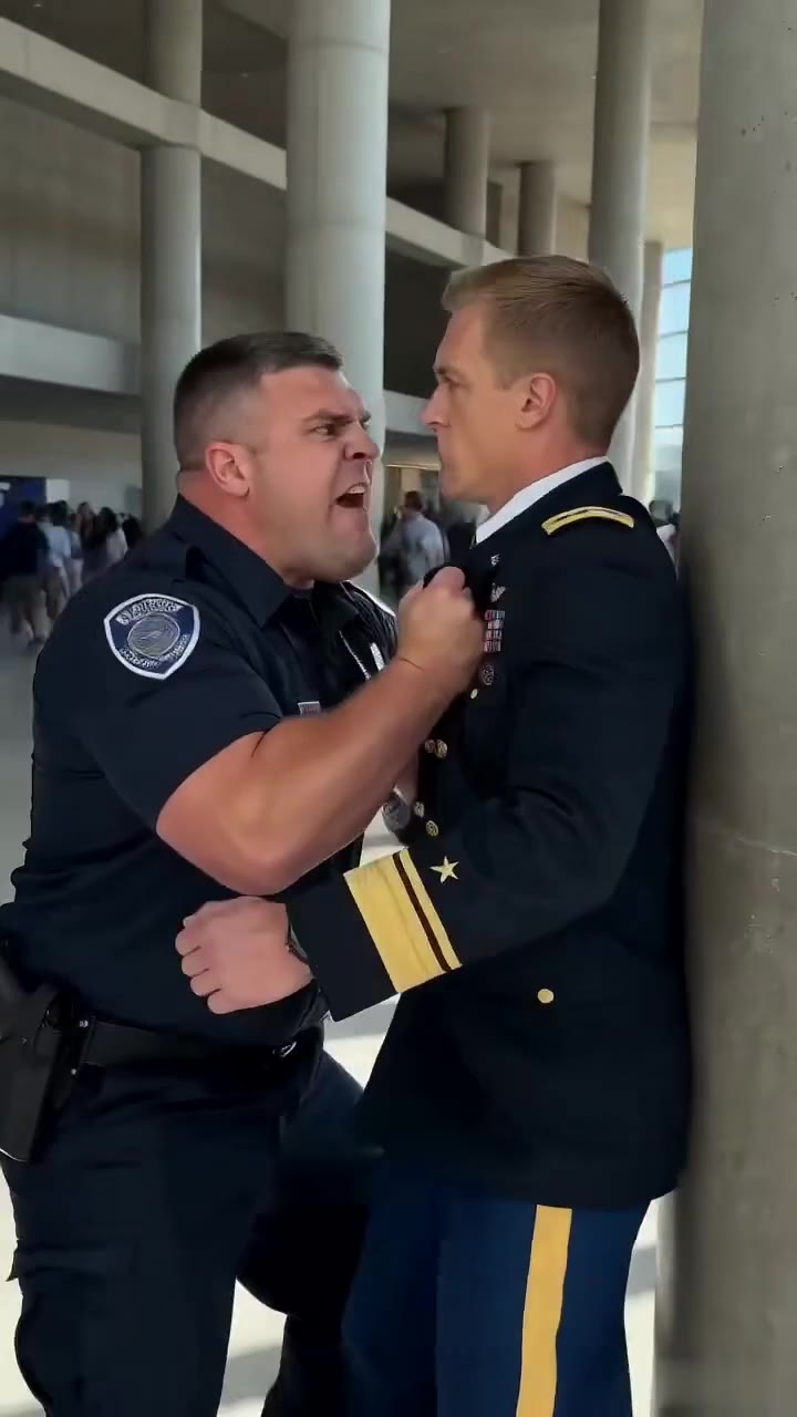 A Guard Accused Me of Wearing a Fake Uniform—Then His Commander Stepped In