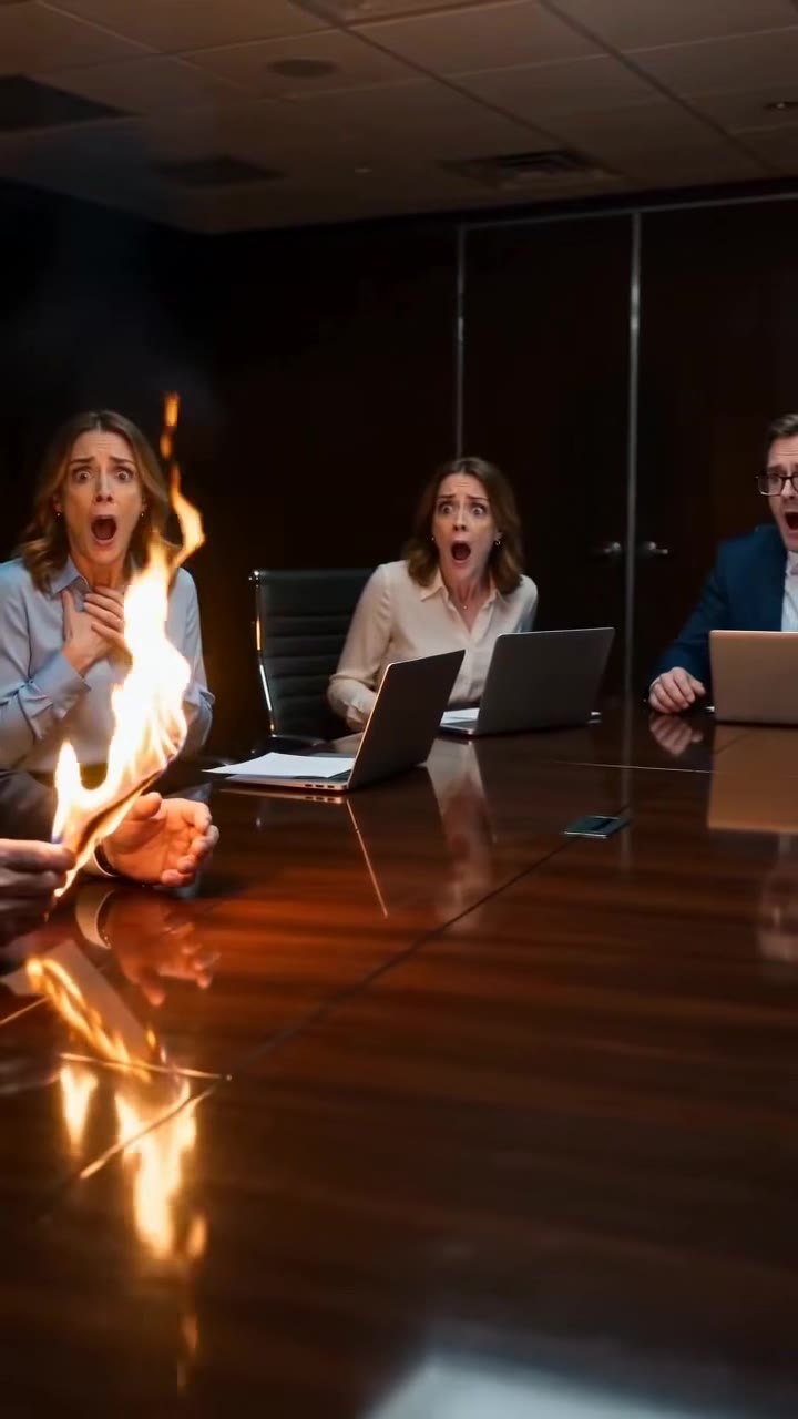 He Burned the Boardroom Evidence to Ruin Me, But My Secret Ally Saved Everything
