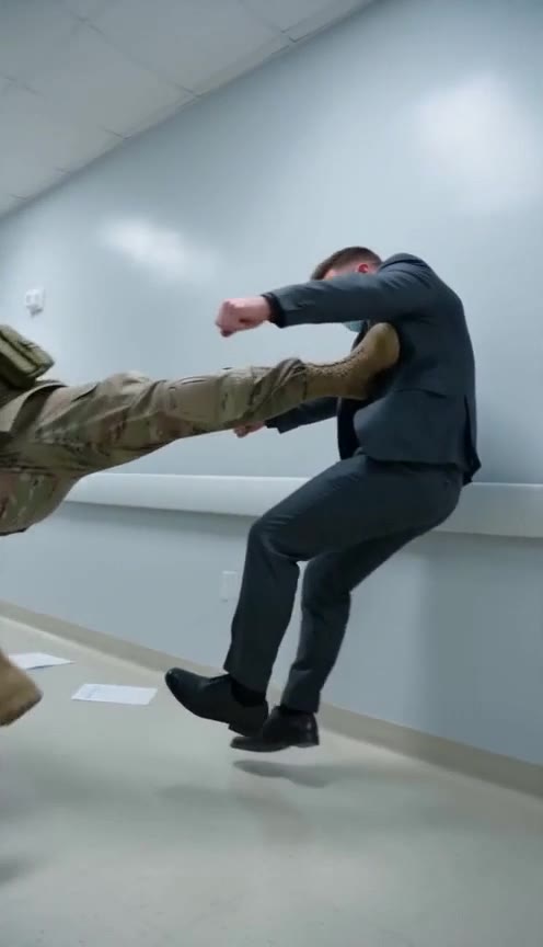 He Cornered His Doctor Wife, But Her Soldier Brother Arrived With A K9 Shield