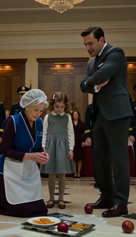 He Made Grandma Clean the Floor, Then the Ceo Walked In and Called Her Mom
