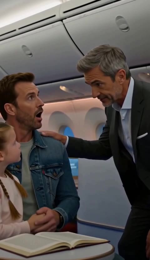 He Mocked a Blind Girl in First Class—Then the Billionaire Owner Rose from His Seat