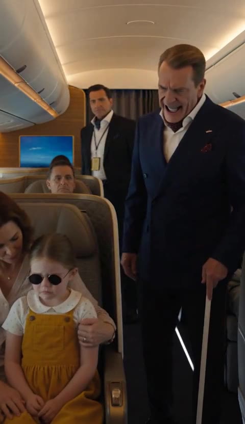 He Mocked a Blind Girl on My Plane — Then I Showed Him the Name on the Registration
