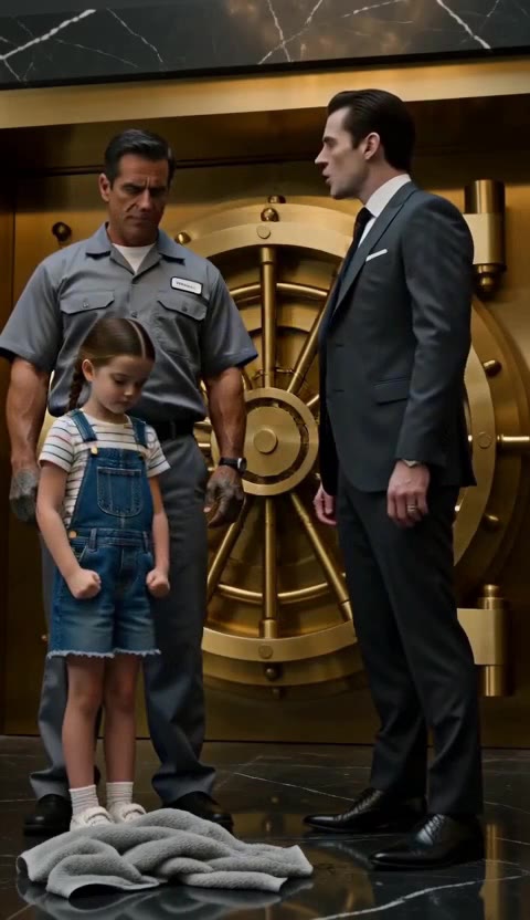 He Mocked the Janitor and His Daughter — Until Her Dad's Palm Opened the Vault