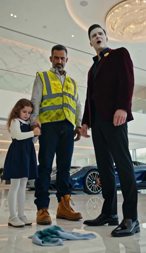 He Mocked the Janitor in My Showroom—Then My Daughter Called Him Out and Everything Changed