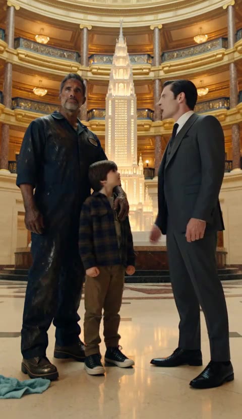 He Mocked the Janitor in Front of His Son—Then the Gold Pillar Lit Up With His Face