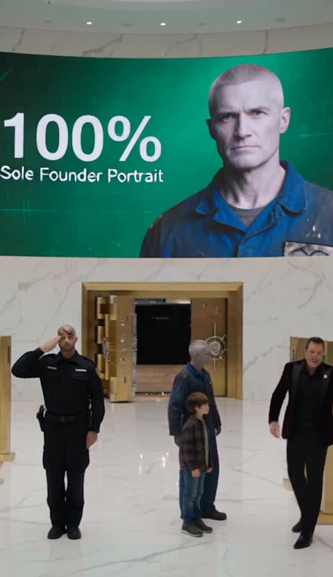 He Mocked the Janitor at His Shipyard—Until the Founder's Scan Lit Up the Wall