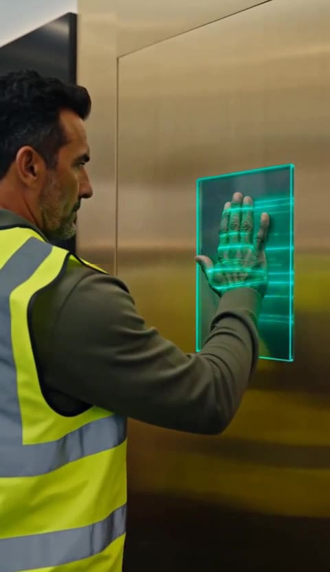 He Mocked the Janitor’s Son — Until the Biometric Wall Lit Up With His Name