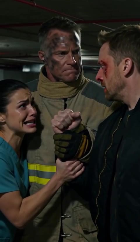 He Threatened Her in the Parking Garage—But the Firefighter's Move Left Him Speechless